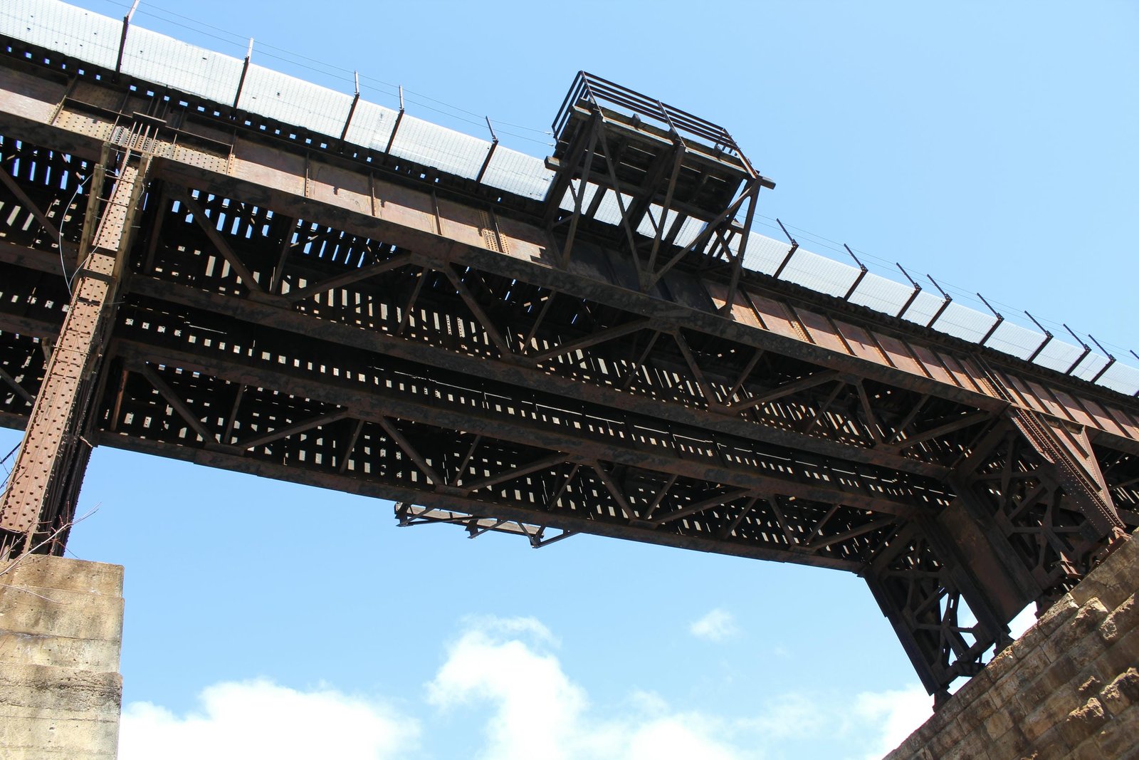 Underneath span